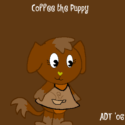 Coffee the Puppy by AbandonedTeen