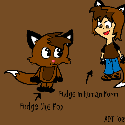 Fudge the Fox by AbandonedTeen