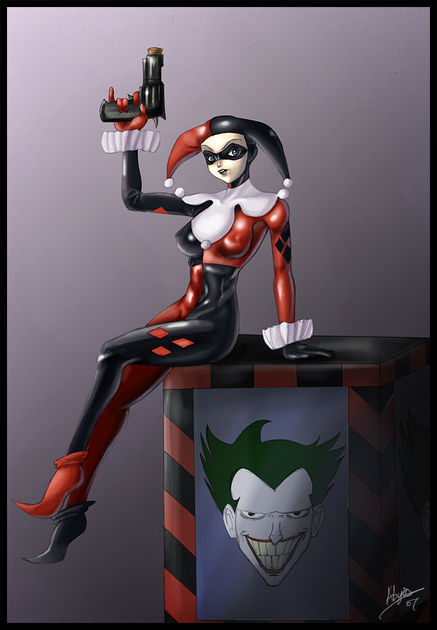 Harley Quinn by AbyssXII