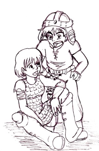 Nausicaa and Asbel by Aelita_Lyoko