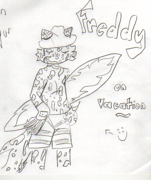 Cat Freddy on Vaycation by Aerdna