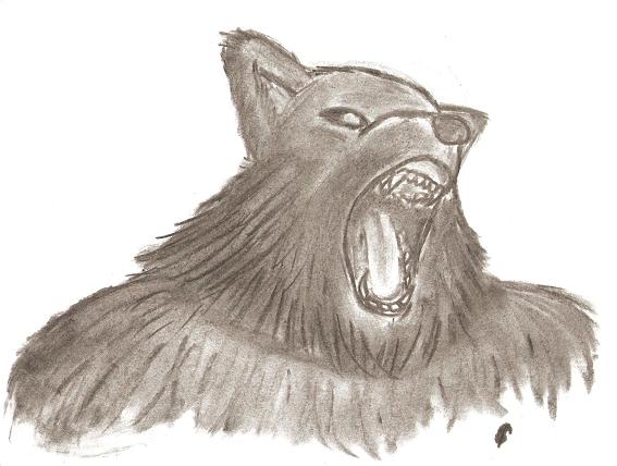 A werewolf.. :P by Aethera