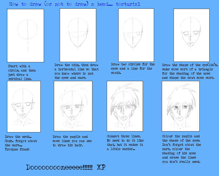 How to draw (or not to draw) a head... Torturial *request* by Aethera
