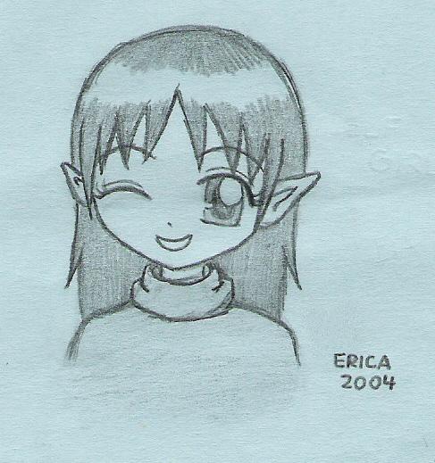 Cute Elf Girl by Agari