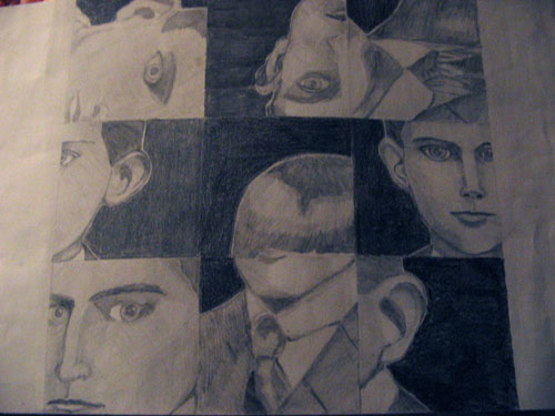 Drawing of Kafka I did by AgentBach