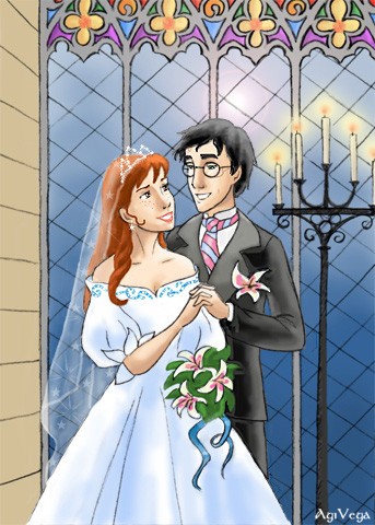 Harry and Ginny's wedding by AgiVega