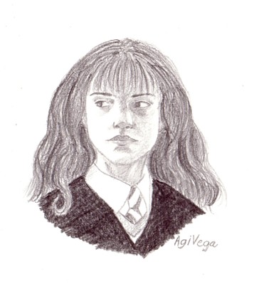 Disapproving Hermione by AgiVega