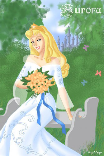 Aurora the bride by AgiVega