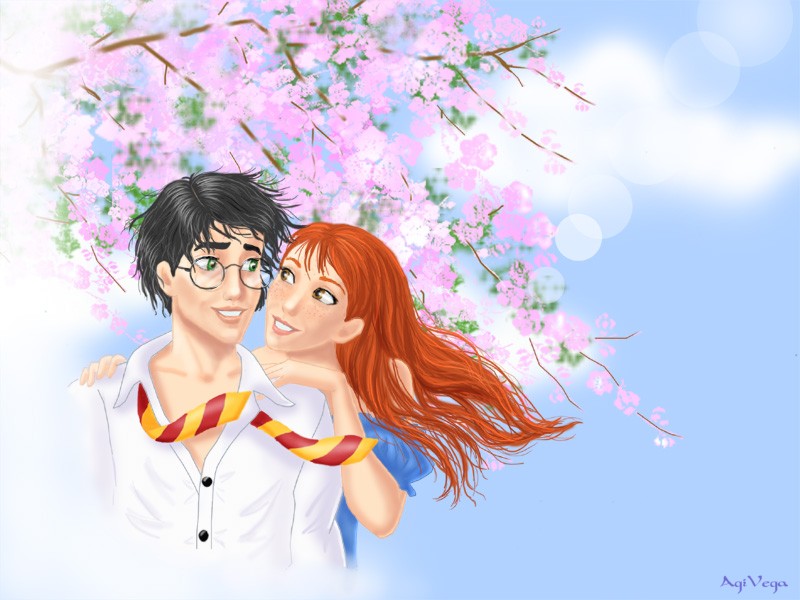 Another Spring HarryGinny Pic by AgiVega