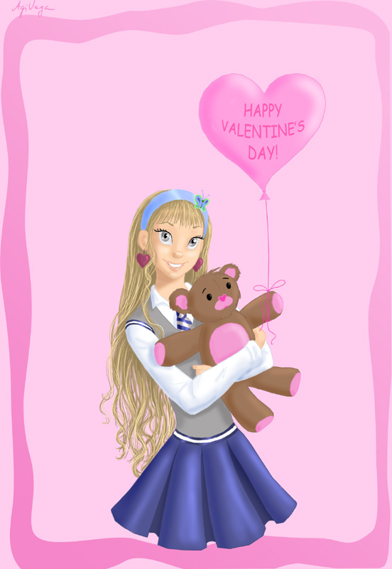 A Loony Valentine Card by AgiVega