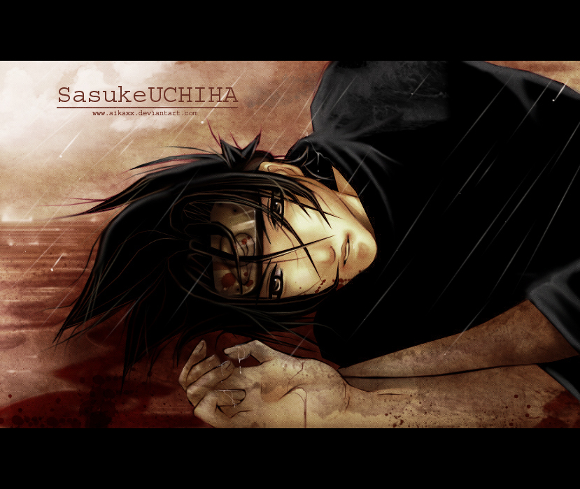 sasuke uchiha dies by AikaXx