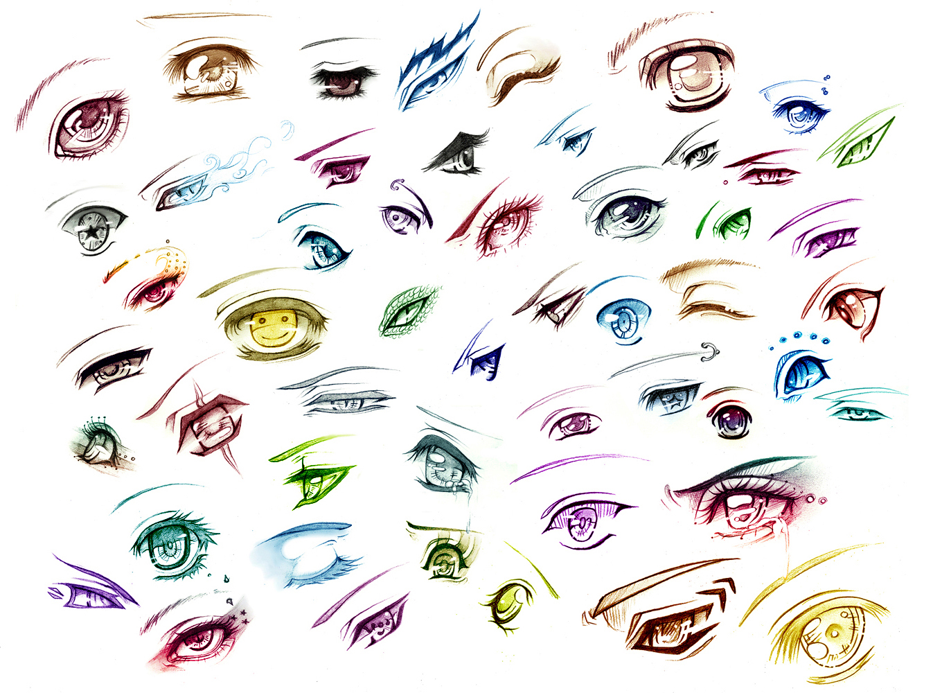 many eyes by AikaXx
