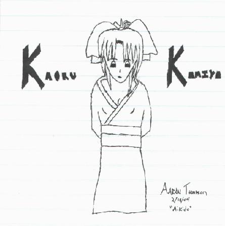 Standing Kaoru Kamiya by Aikido