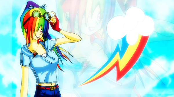 MLP - Rainbow Dash by AiroRokkuhauto