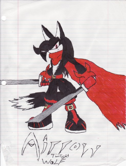 Airrow the Wolf (age 16) by Airrow_the_Wolf