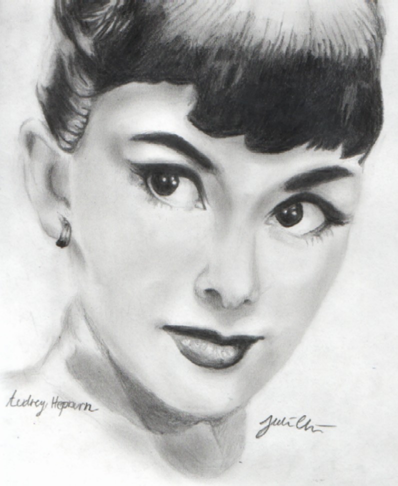 Audrey Hepburn by Aiwe