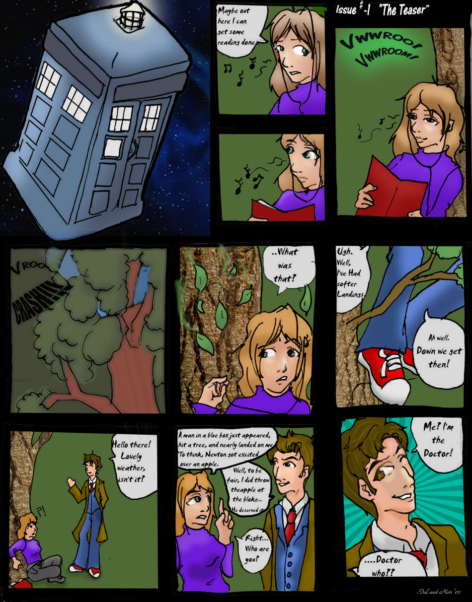 The Tardis Chronicles: Promotional Issue by Aiwen_Chan