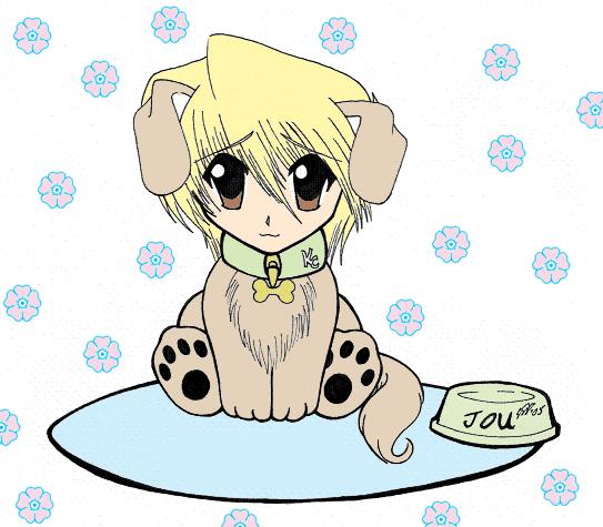 Chibi Jou Puppy by Akane_The_Fox