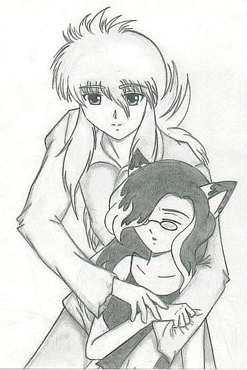 Akane and Kurama by Akane_The_Fox