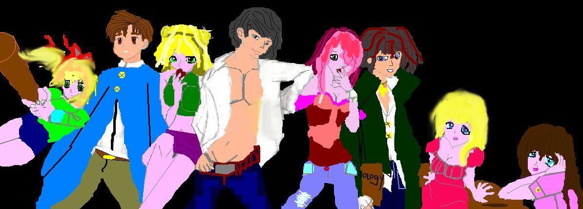 Ida's gang(colored) by Akeyada