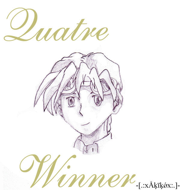 Quatre Winner by Akiko_Morana