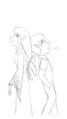 Misu and Koji (request from kitsunelover25) by Akiko_the_fox_demon