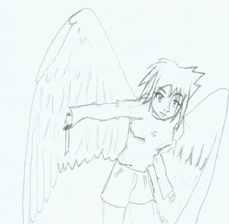 Character Sketch for new Comic by Akito