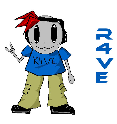 R4VE LOGO (design by moi) by Akito