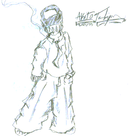Guy Smoking by Akito
