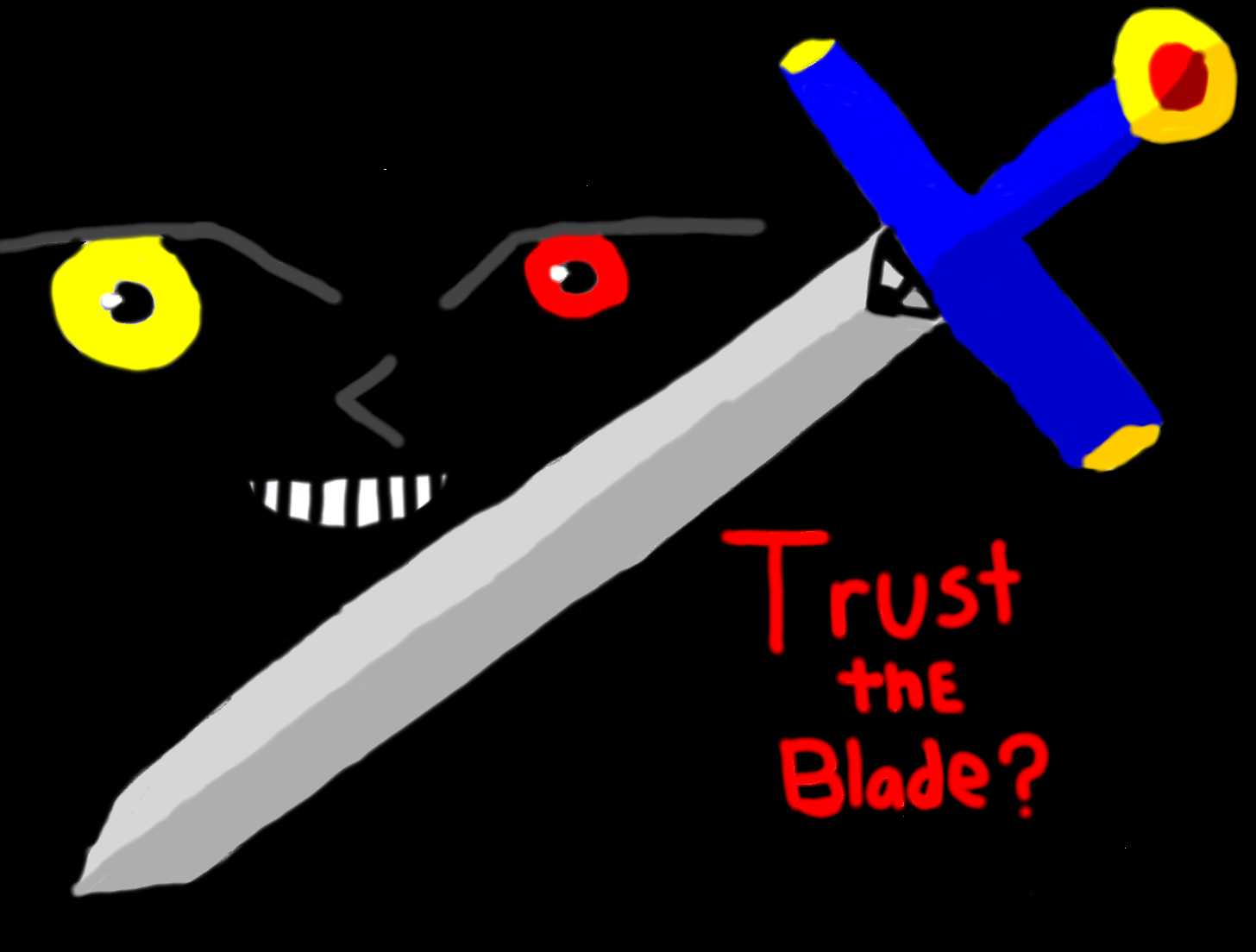 Trust The Blade? Coloured by Alan_Rickman_Snape