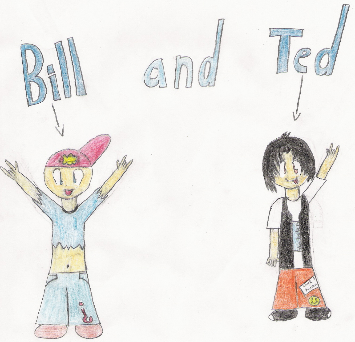 Bill and Ted...CHIBIFIED!!! by Alanyah