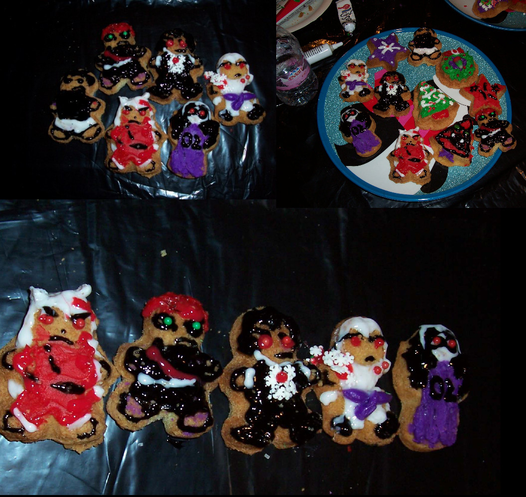 Decemberween Cookies O_o by AleeVonSpookee