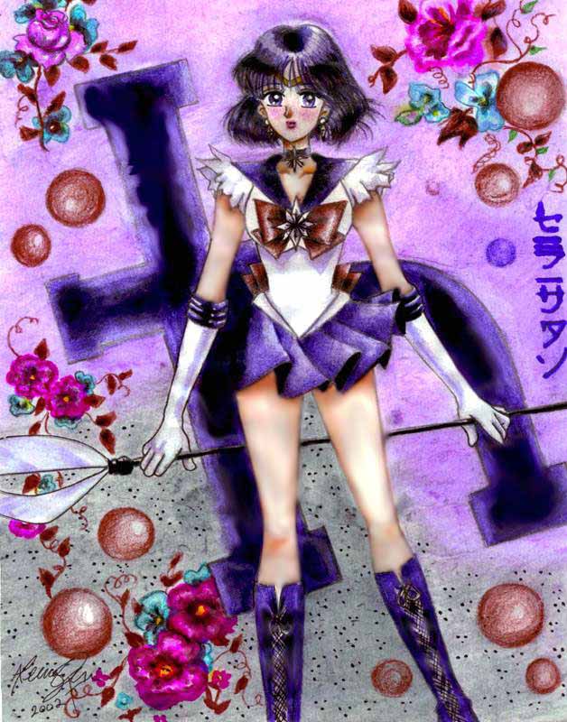 Sailor Saturn - Death Reborn Revolution! by Aleena