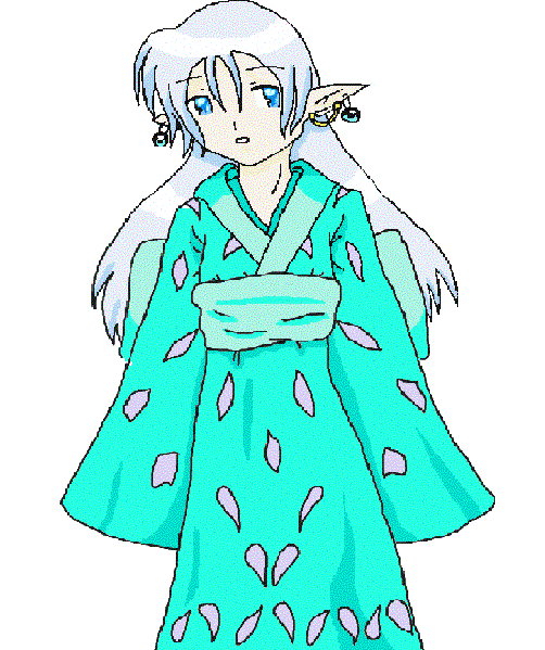 Kimono Girl for Maylia Intusha by Alethea