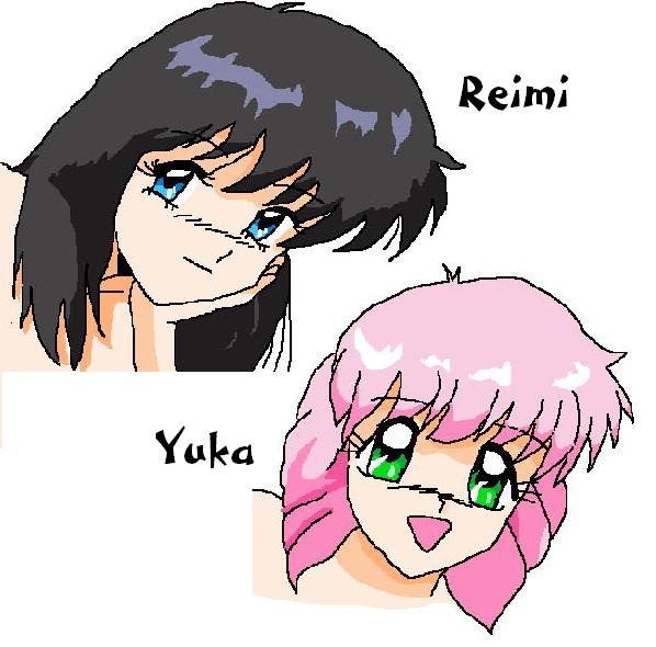 Reimi and Yuka From Burn up! by Alethea