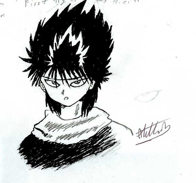 First Hiei (good) by Alethea