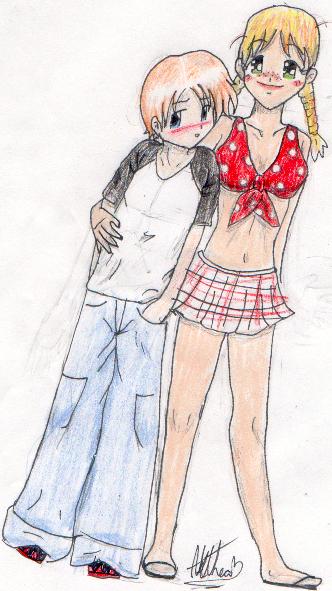 Toby and Ruby my OC's by Alethea