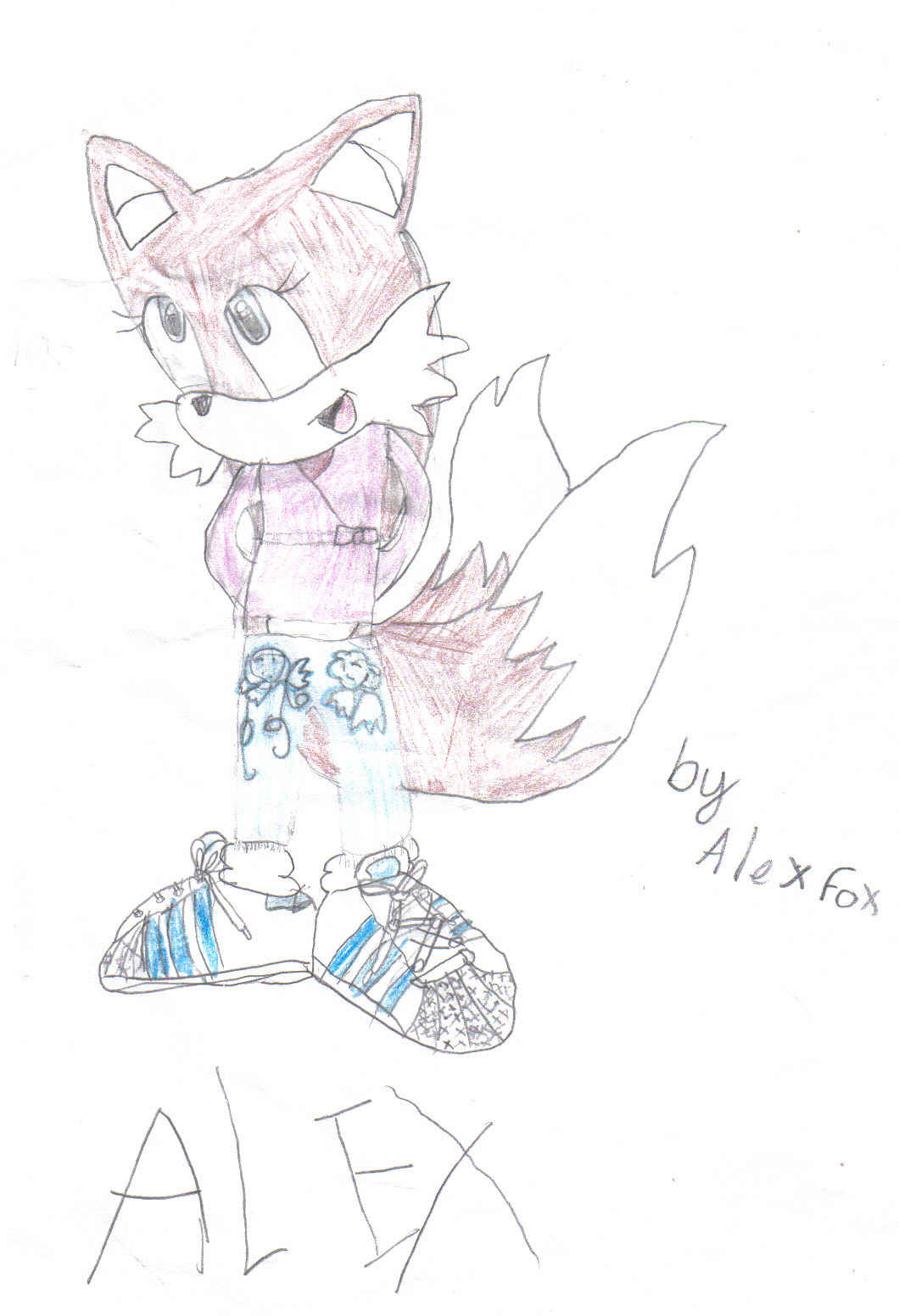 Alex the Fox by AlexFox11