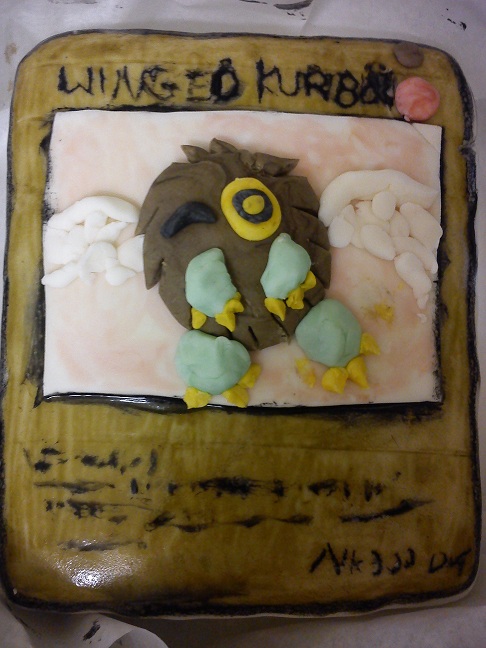 Winged Kuriboh Cake by AlexFox11