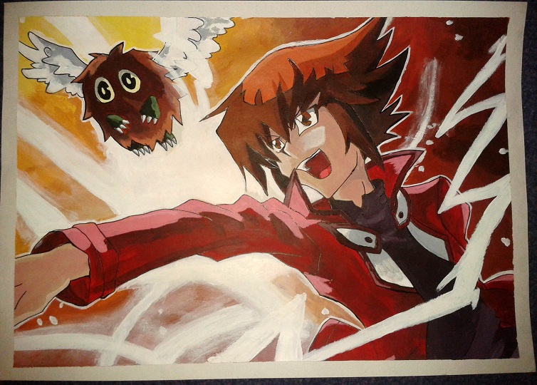 Jaden Yuki Paint by AlexFox11