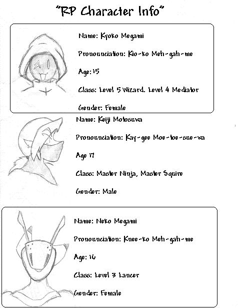 Final Fantasy Tactics Bloopers - Charater Bios by AlexHighwind