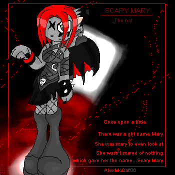 Scary Mary The Bat by Alex_McCat