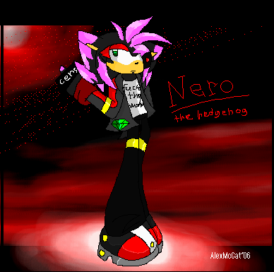 Nero The Hedgehog by Alex_McCat