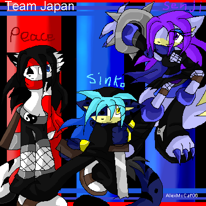 Team Japan by Alex_McCat