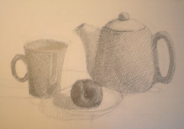 Still Life in Pencil 2 by Alexis_Hoheimer