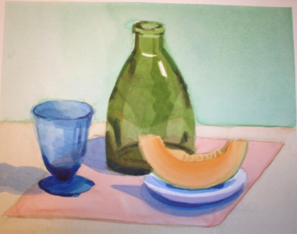Still Life in Watercolours 2 by Alexis_Hoheimer