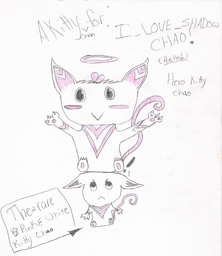 Request for I_LOVE_SHADOW. hero kitty chao. by Alexis_Rhodes