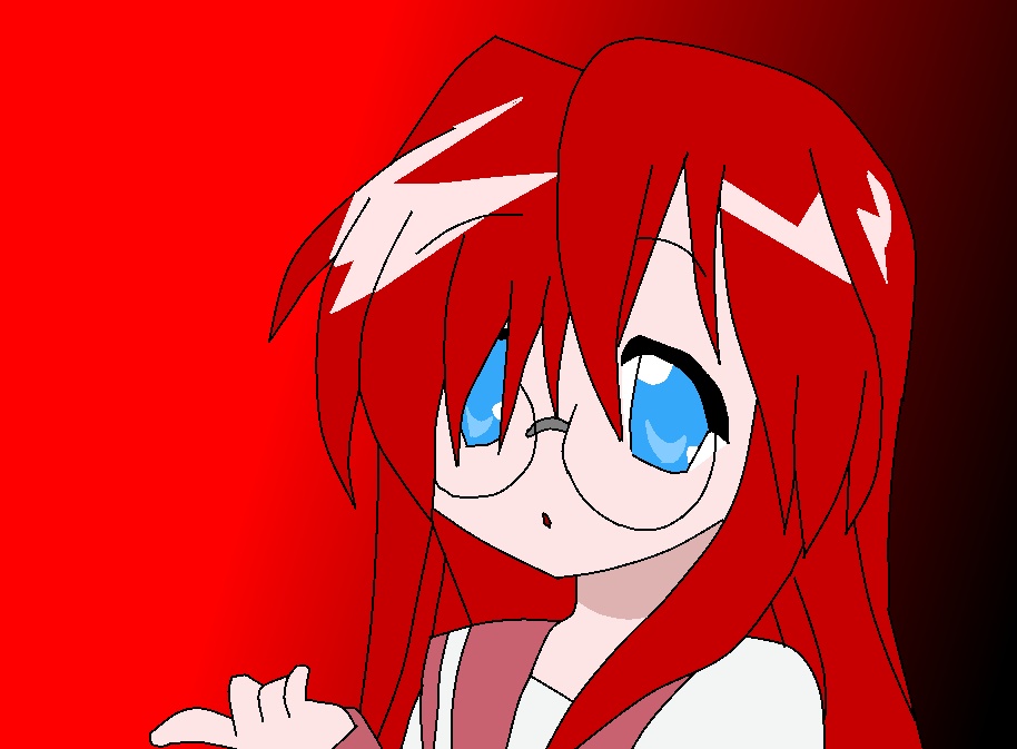 Me in Lucky Star (coloured) by Alice9912