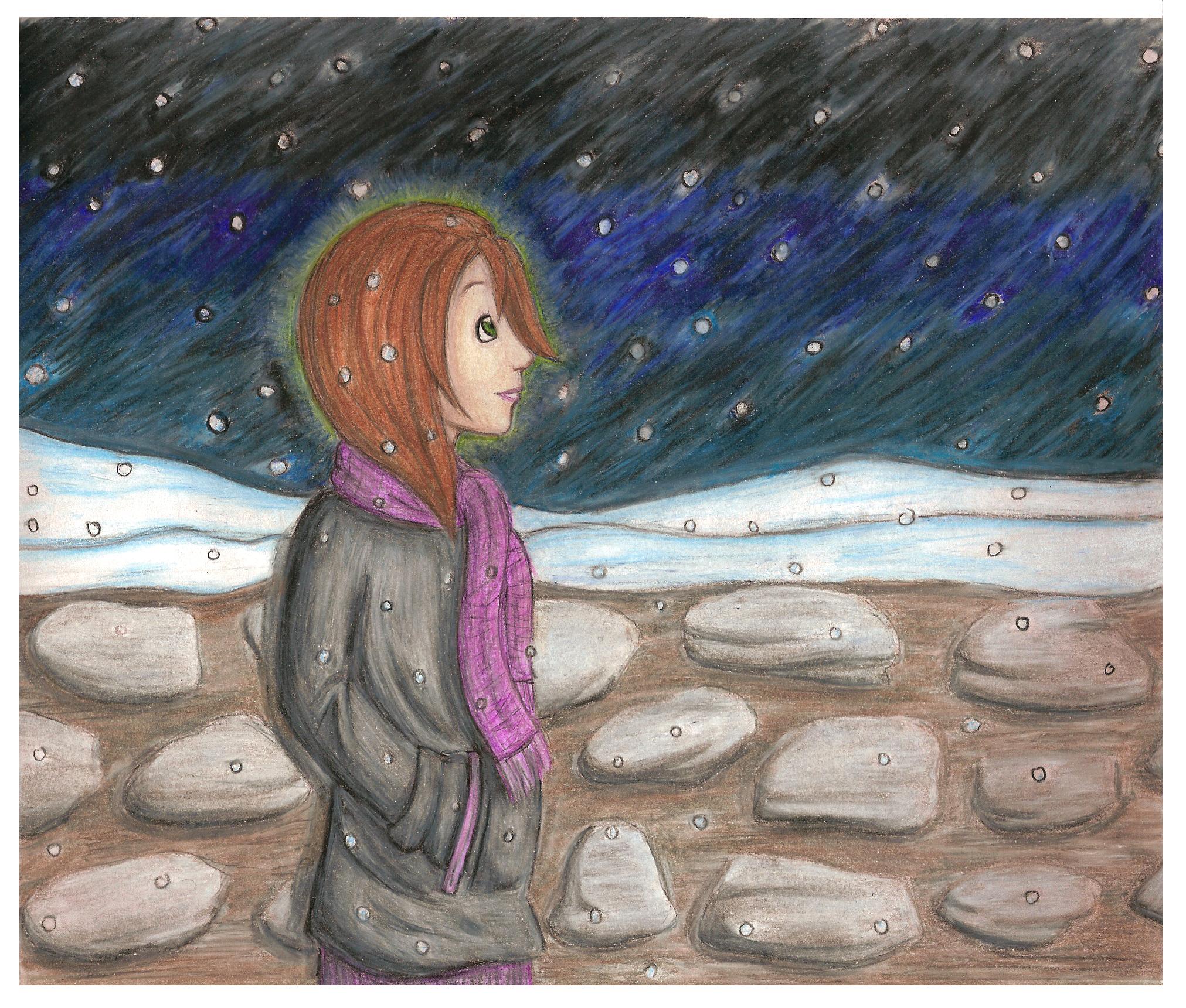 Girl in the Snow by Alisa