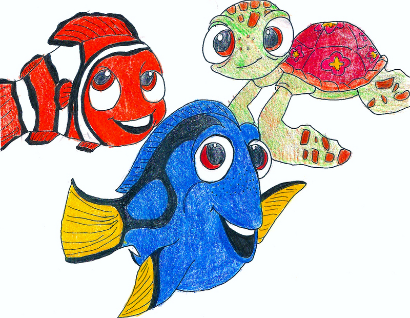 Fishy friends! by All4art